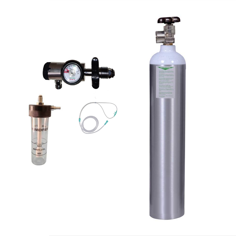 Oxygen Cylinder kit - Oxylife 9.1 Kit (1365 Liters) - BajajLifeCare