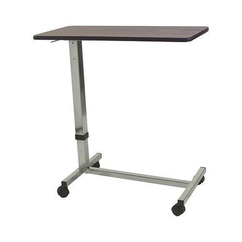 Overbed Table Adjustable Height Food Table for Hospital Home